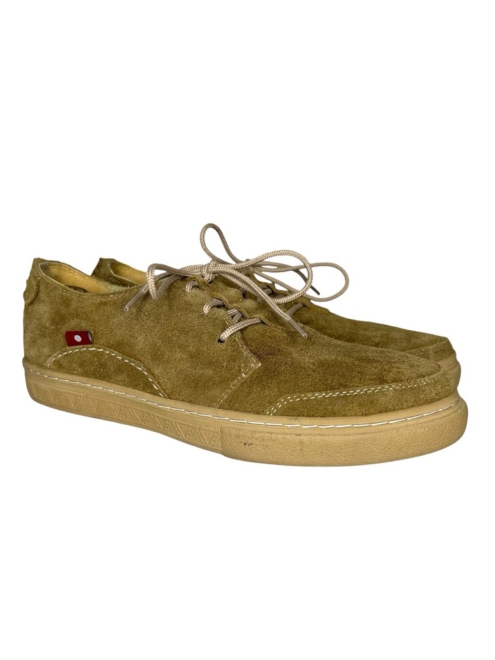 OLIBERTE Men’s Size EU 41 US 8 Anbesso Tan Leather Suede Oxfords Derby‎ Shoes.
